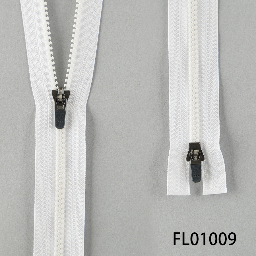 rubber tooth zipper